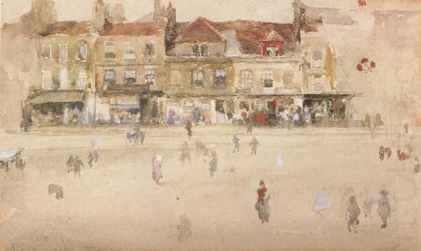 James Mcneill Whistler Chelsea Shops (mk46) china oil painting image